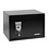 Vault, Klavent - fitted with a Key lock - Black - dimensions: 430 x 360 x 295 mm.