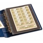 Leuchtturm, Folio A4+, Blätter (4 Ringe)  2er Einteilung (260x176 mm.)  Transparent - Abm: 290x365 mm. ■ pro 5 Stk.