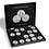 Presentation case, Volterra Uno - for Coins - Austalian Kookaburra, 1 oz Silver in capsules (20 pcs.)