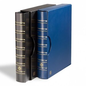 Leuchtturm, Folio,  4 ring binder incl cassette Blue