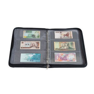 Grande Kurt, Ring binder (4 rings) without content - Black - dim: 270 x 350 x 35 mm.