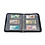 Grande Kurt, Ring binder (4 rings) without content - Black - dim: 270 x 350 x 35 mm.