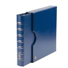 Leuchtturm, Maximum Classic A4+, Album (4 Ringe)  ohne Inhalt, inkl. Schutzkassette - Blau - Abm: 400x380x65 mm. ■ pro Stk.