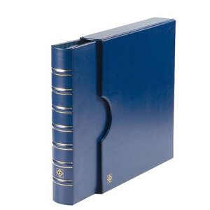 Maximum Classic A4+, Album (4 anneaux ) Sans contenu, avec boîtier de protection - Bleu - dim: 400 x 380 x 65 mm.