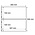 Insert sheets, Fully transparent - 2 compartments horizontal - LEUCHTTURM, Maximum - type 2.C - 18 Rings - Pocket dim: 327x159 mm. ■ per 5 piecess.