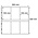 Feuilles de pochettes, Blanc Utilisation des 2 côtés - 2x3 pochettes horizontale - LEUCHTTURM, Maximum - type 3.W - 18 Anneaux - Dim. du pochette: 105x155 mm. ■ par 5 pièces.