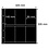 Insert sheets, Black 2-sided use - 2x3 compartments horizontal, Maximum - type 6.S - 18 Rings - Pocket dim: 95x145 mm.
