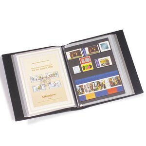 Album A5 (bound) for Documents - with 50 sheets - Blue - dim: 255x330x55 mm.
