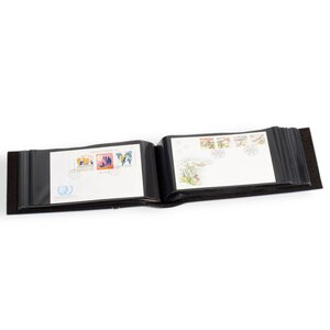 FDC, Album C6 (bound) for FDC 195 x 130 mm. (100 pcs.) with 50 sheets - Green - dim: 230 x 150 x 80 mm.