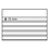 Insteek kaarten - 5 stroken met Transparante afdekfolie - Zwart - afm: 210 x 148 mm.