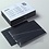 Cartes de classement – 5 bandes – 210 × 147 mm (A5) – carton noir résistant – avec feuille de protection – adaptées aux timbres et objets de collection ■ par 10 pièces