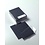 Cartes de classement – 7 bandes – 147 × 210 mm – carton noir résistant – avec feuille de protection – adaptées aux timbres et objets de collection ■ par 10 pièces