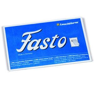 Fasto, Charnières de gomme - Pergamine - sans acide