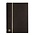 Leuchtturm, Livre sec (reliure spirale)  avec 10 feuilles - Noir - dim: 220x300x20 mm. ■ par pc.