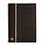 Dry Book (spiral binding) with 10 sheets - Black - dim: 220x300x20 mm.