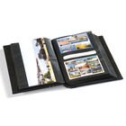 Leuchtturm, Cartes postales, Album Multi (relié)  pour 200 cartes (180x120 mm.)  avec 50 feuilles - Bleu - dim: 223x298x60 mm. ■ par pc.