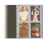 Safe, Album, Nostalgia (reliure spirale)  pour cartes postales (148x105 mm.)  avec 10 feuilles - Conceptionimpression - dim: 245x300x25 mm. ■ par pc.