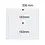 Maxi A4+, Sheets (4 rings) 2 compartments (330 x 163 mm.) Transp/w. white foil for double-sided use - dim: 350 x 335 mm.