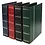 Compact A4, Classic - Stock album (4 rings) without content - Wine Red - dim: 270x315x68 mm.