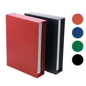 Luxus, Slipcase for Stock albums with 60-64 pages - Wine red - dim: 240 x 320 x 65