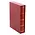 Luxus, Boite de protection pour Albums de stockage avec 60-64 pages - Rouge vin - dim: 240x320x65 ■ par pc.