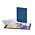 Safe, Jumbo A3+, Album (4 anneaux)  convient pour: feuilles de timbres - sans contenu - Bleu - dim: 410x535x55 mm. ■ par pc.