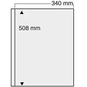 Safe Jumbo, 4 Ringe, Ringbinder A3+, Kunstoffhüllen  1er Einteilung (5x)