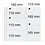 Maxi A4+, Sheets (4 rings) 5 compartments (160 x 110 mm.) Transp/w. white foil for double-sided use - dim: 350 x 335 mm.
