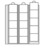Premium, Feuilles (4 anneaux ) pour Monnaies Ø 44 mm. (15 pces) Transp. incl. Feuilles intercalaires noires - dim: 205 x 255 mm.