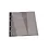 Premium, Sheets (4 rings) for Coins Ø 74 mm. (6 pcs.) Transp. incl. Black separation sheets - dim: 205 x 255 mm.