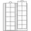 Premium, Sheets (4 rings) for 10 Euro coins - 2006/08 sheet 3 - Transp. incl. Red preprint sheet - dim: 205 x 255 mm.