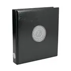 Safe, Premium, Album (4 rings)  for 10 G.D.R. Marks - incl. 4 sheets and Green preprint sheets - Black - dim: 235x265x45 mm. ■ per pc.