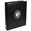 Premium, Album (4 rings) suitable for Great Britain - without content - Black - dim: 235 x 265 x 45 mm.