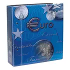 Safe, TOPset, Album (4 rings) - voor Euromunten -  zonder inhoud - Designprint - afm: 230x250x80 mm. ■ per st.