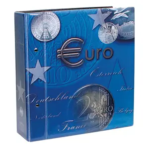 TOPjeu, Album (4 anneaux ) - pour Monnaies de 2 Euro sous capsules - 2012/15 - Conceptionimpression - dim: 230 x 250 x 80 mm.