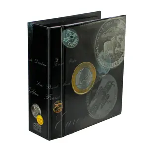 TOPset, Album (4 rings) - for Euro coin sets - without content - Designprint - dim: 230 x 250 x 80 mm.