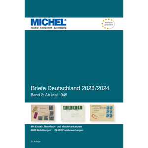 Michel catalog  Germany letters, part 2