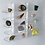 Acrylic, Presentation Etagere with 5 levels - Transparent - dim: 700 x 160 x 570mm.
