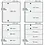 Insteekblad, incl. Tussenblad (Zwart) - 2 vaks indeling: 250 x 147 mm - Garant (822) -  - Transparant - 14 Rings