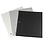 Blanc sheets, with borderline print - Sheet color: Black and Gold print (14 Rings)