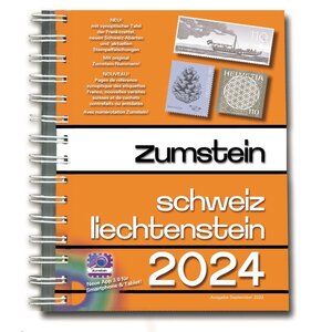 Zumstein Catalogue  Suisse - Liechtenstein 2024