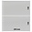 Insert sheets - 2 compartment(s): 245 x 140 mm - Omnia (010P) - White - 18 Rings ■ per 10 pcs.