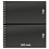 Insert sheets - 2 compartment(s): 245 x 140 mm - Omnia (02P) - Black - 18 Rings