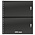 Insteekblad - 2 vaks indeling: 245 x 140 mm - Omnia (010) - Wit - 18 Rings ■ per stuk