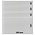 Insert sheets - 4 compartment(s): 245 x 31/31/31/141 mm - Omnia (0161P) - White - 18 Rings ■ per 10 pcs.