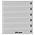Feuilles de pochettes - 6 compartiment(s): 245 x 43 mm - Omnia (014) - Blanc - 18 Anneaux ■ par pc.