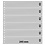 Insteekblad - 6 vaks indeling: 245 x 43 mm - Omnia (014) -  - Wit - 18 Rings