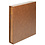 Album Standard (1102Y), incl. boite de protection et sans feuilles - Marron clair - 18 Anneaux - Dim: 305 x 317 x 50 mm