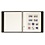 Album Standard (1102Y), incl. slipcase and without sheets - Black - 18 Rings - Dim: 305 x 317 x 50 mm