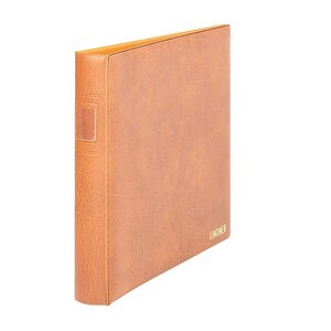 Album Regular (1104), excl. feuilles et sans boite de protection - Marron clair - 18 Anneaux - Dim: 305 x 317 x 50 mm